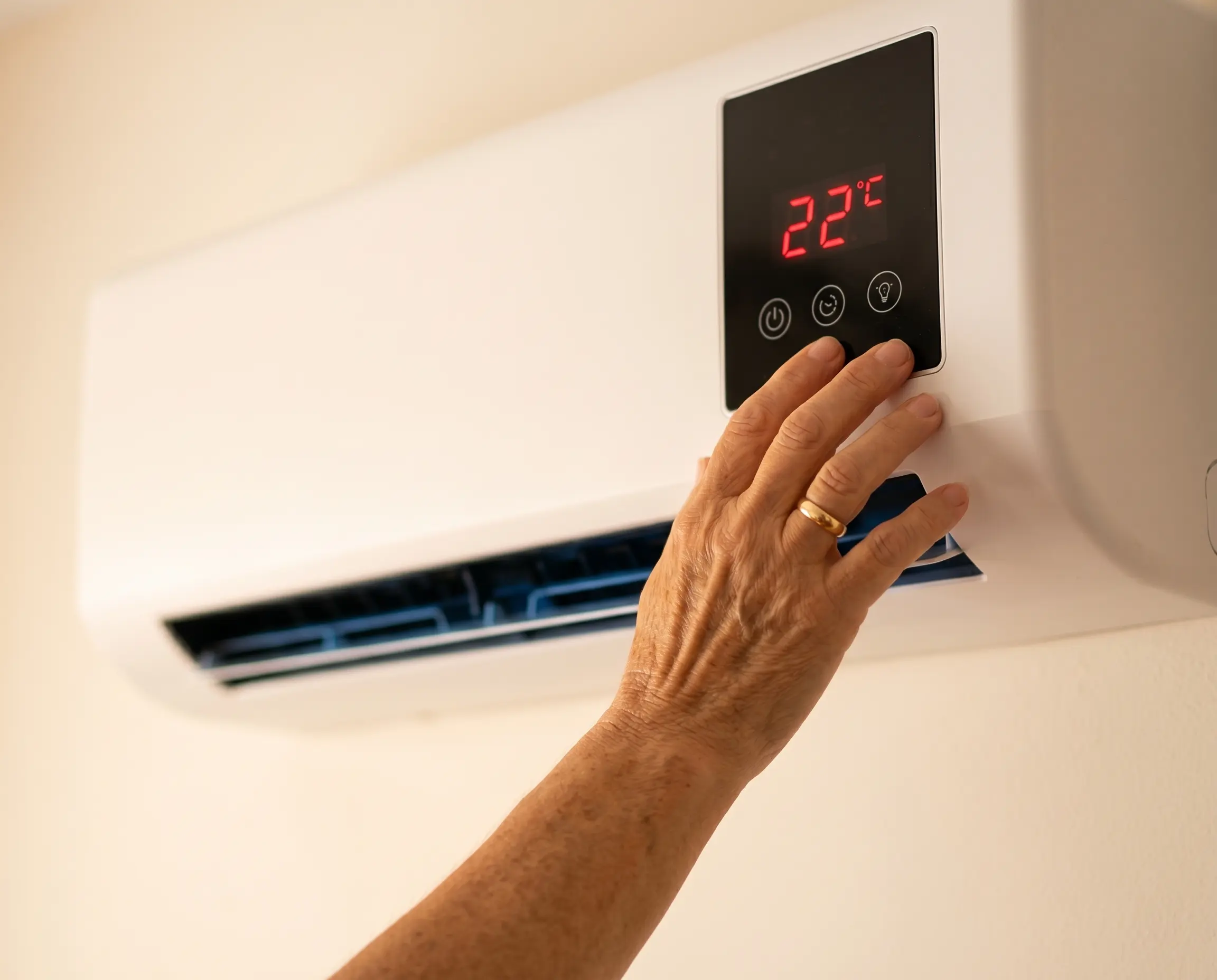 Coolzy Touch-Display mit 22 Grad
